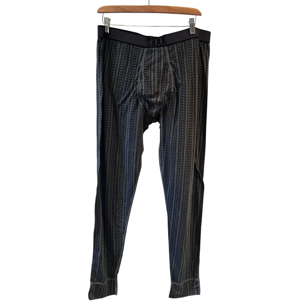 Saxx Ballpark Pouch Viewfinder Tights Black Gray Size‎ XXL